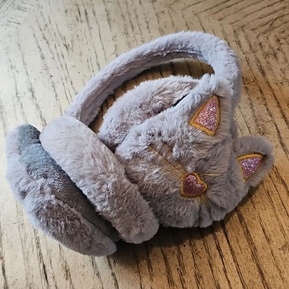 Plush Kitty Ear Muff